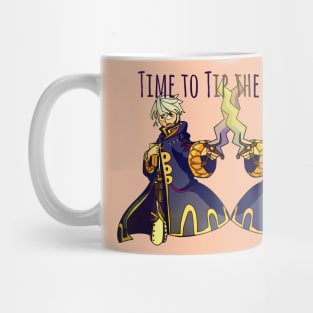 Time to Tip the Scales (Redrawn) Mug